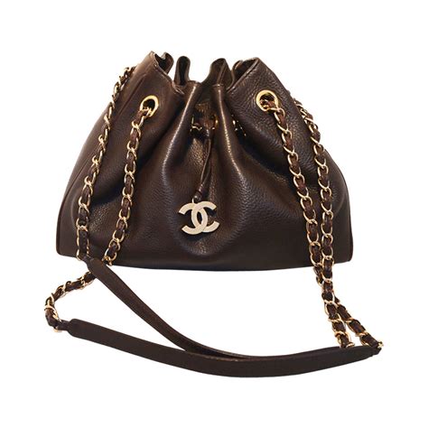 chanel brown leather shoulder bag|authentic Chanel black shoulder bag.